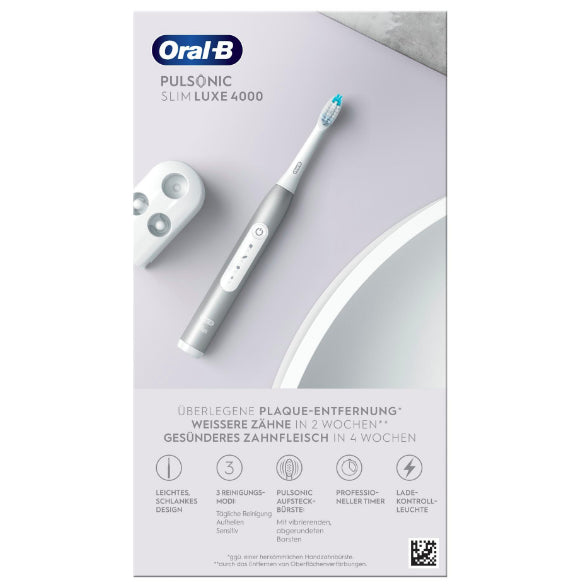 Oral-B Pulsonic Slim Luxe 4000 Platin