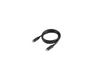 Lenovo 4X90U90619 USB-kabel USB 3.2 Gen 2 (3.1 Gen 2) 1 m USB C 10 Gbit/sek. 100 W Sort