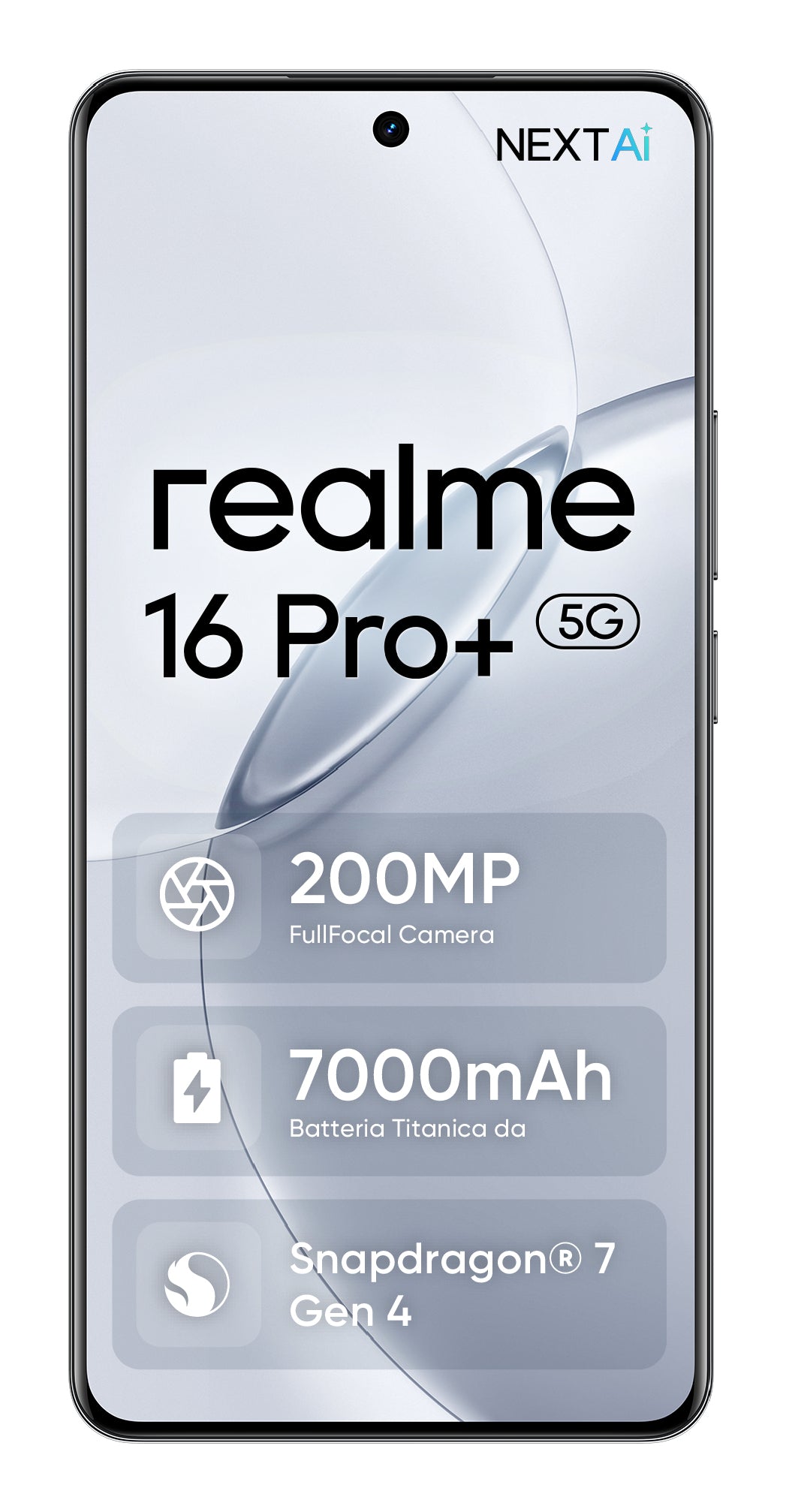 *realme 16 Pro+ 5G 512GB/12GB - Master Grey