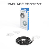 prio Universal Telefonsnor 0,7m sort