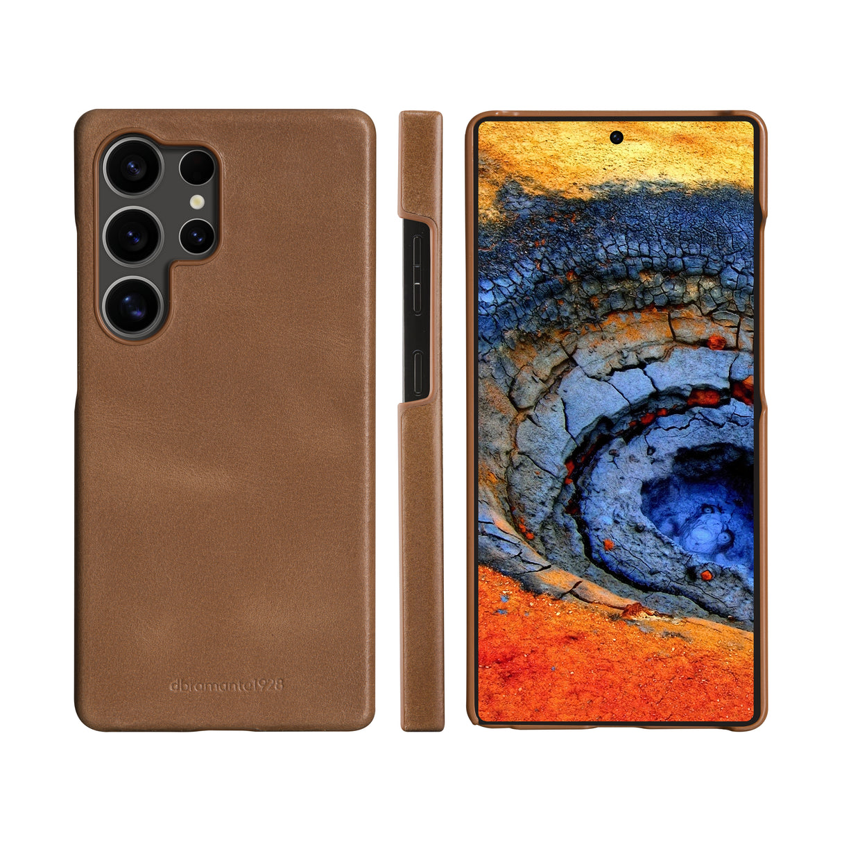 Dbramante Samsung Galaxy S25 Ultra Lynge 2-i-1 wallet cover - Dark Tan