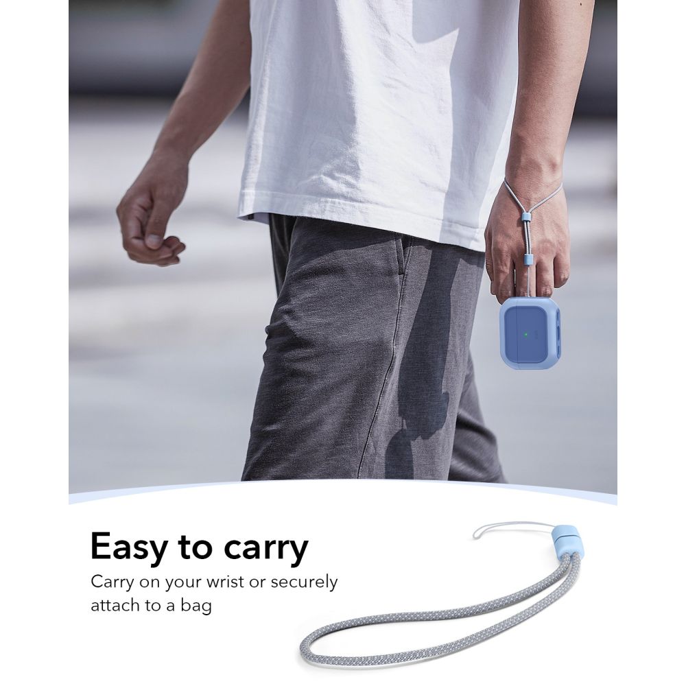 Esr Orbit Halolock Magsafe Apple Airpods Pro 3 Pulverblå