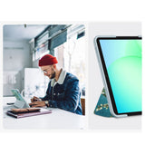 Tech Protect Smartcase Til Galaxy Tab A9+ / A11+ Plus 11.0 X210 / X215 / X216 / X230 / X235 / X236 Sakura