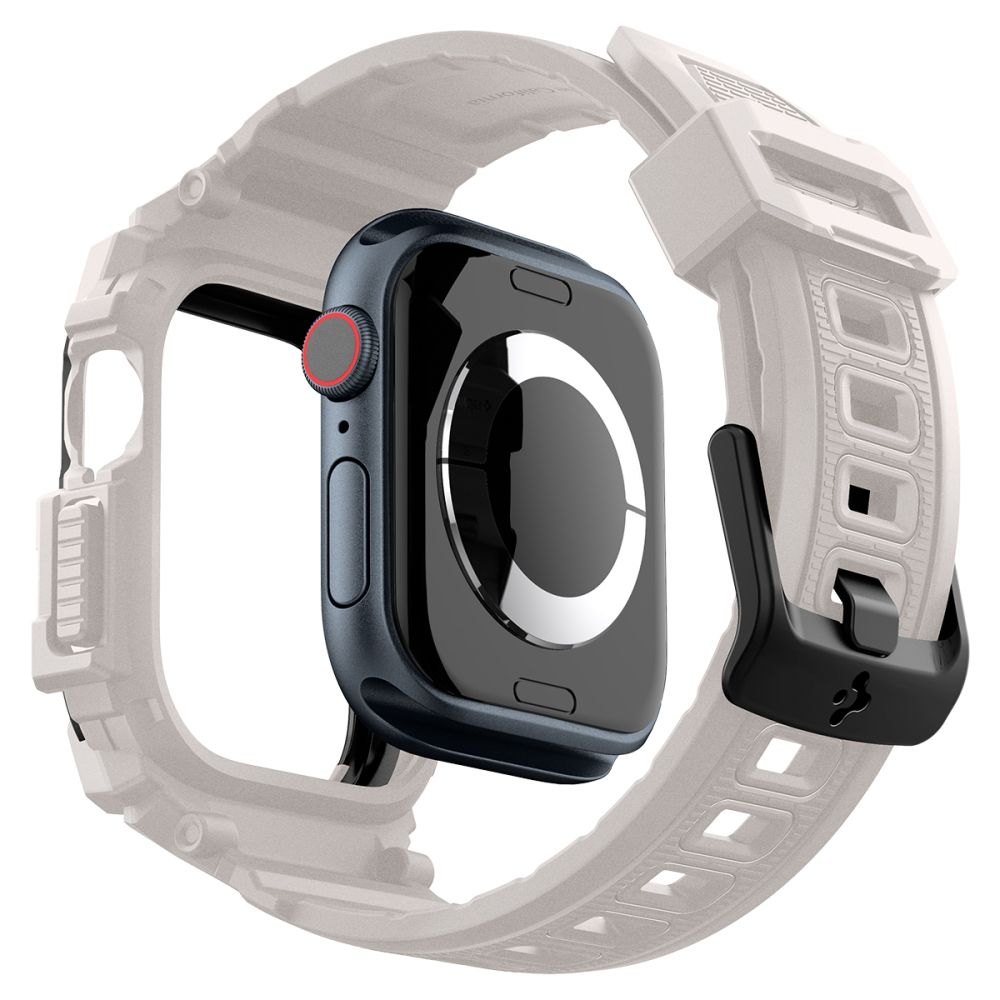 Spigen Rugged Armor ”Pro” Apple Watch 10/11 (46 Mm) Dune Beige