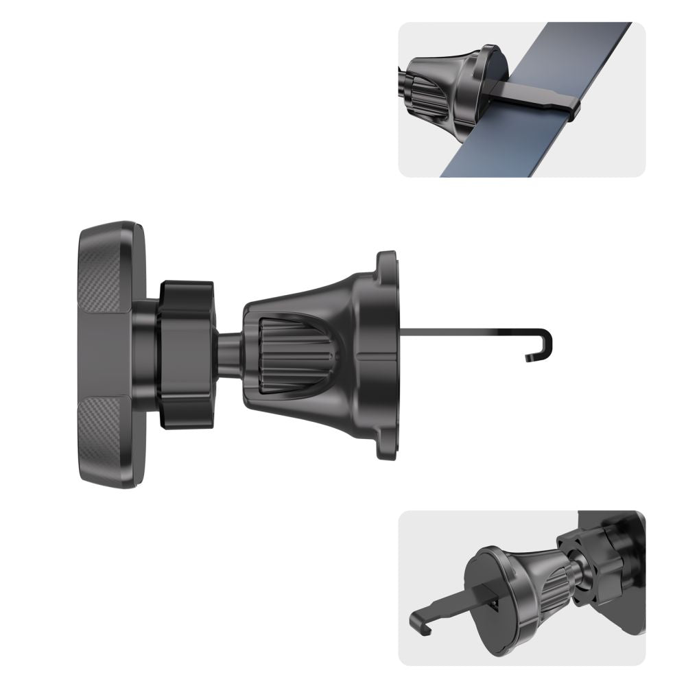 Tech Protect N59 Magnetisk Instrumentbræt Og Ventilationsbelægning Til Bil, Sort