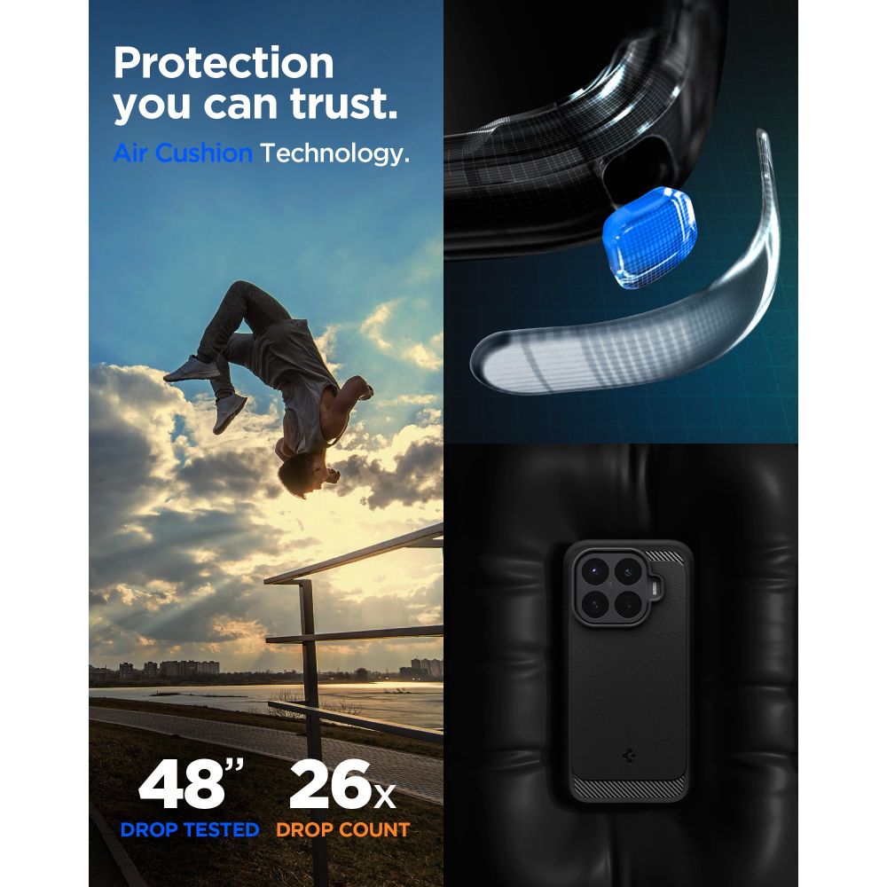 Spigen Rugged Armor Xiaomi 17 T Pro Matsort