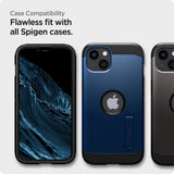 Hærdet Glas Spigen Alm Glass Fc Iphone 13 / 13 Pro / 14 / 16 E / 17 E Sort