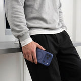 Tech Protect Magzero Magsafe Iphone 17 Pro Max / 18 Pro Max Mat Dyb Blå