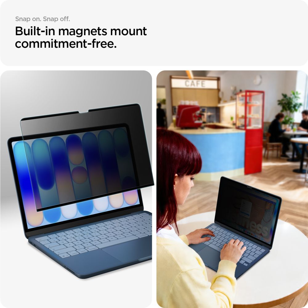 Spigen Safe View Macbook Neo 13 2026 Fortrolighed