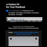 Spigen Airskin Macbook Pro 14 M1 M5 Pro / M5 Pro Max 2021 2026 Frost Clear