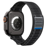 Spigen Wbf0 Remmen Til Apple Watch 8 / 9 / 10 / 11 / 12 / Se / Ultra (44 / 45 / 46 / 49 Mm) Sort