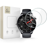 Hærdet Glas Tech Protect Glass Fit+ 2 Pack Xiaomi Watch S5 (46 Mm) Klar