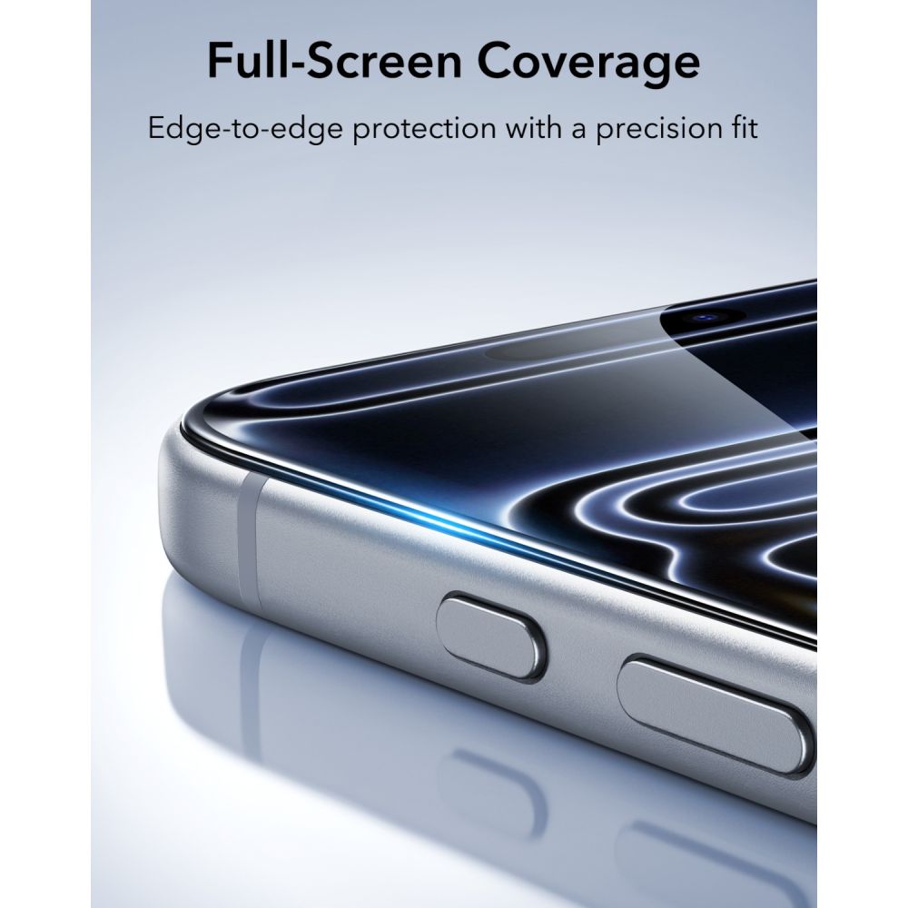 Hærdet Glas Esr Ultrafit Classic Hærdet Glas 2 Pack Iphone 17 Pro Max / 18 Pro Max Sort