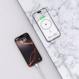 Tech Protect Pb24 Lifemag Qi2 Magsafe Powerbank 10000 M Ah Hvid