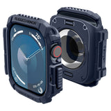 Spigen Rugged Armor Apple Watch 10/11 (46 Mm) Marineblå