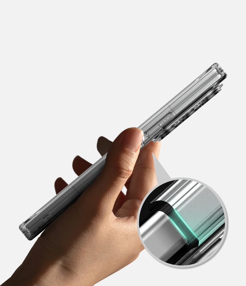 Ringke Fusion Flap Galaxy Z Fold 8 Ultra Clear