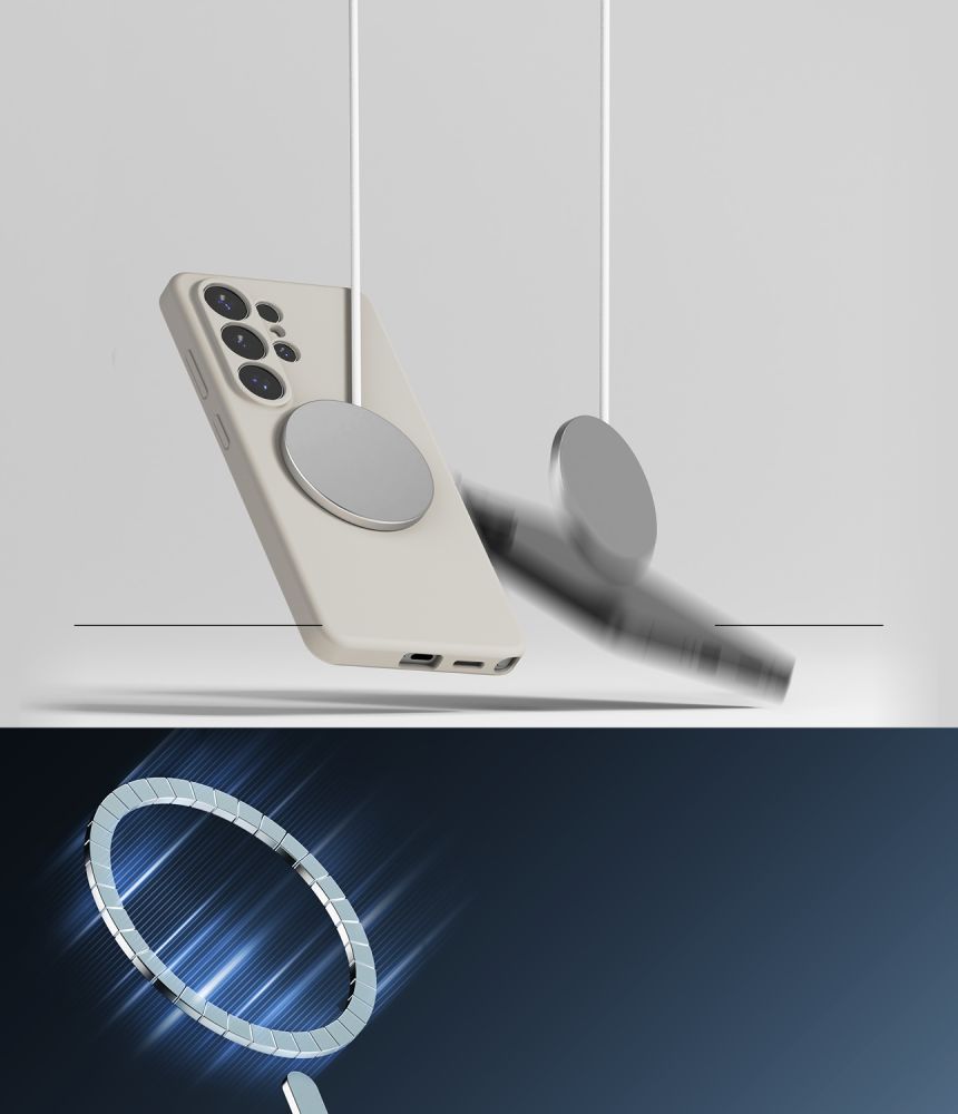 Ringke Silikone Magnetisk Magsafe Galaxy S26 Ultra Stone