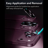 Kamera Beskyttelse Na Aparat Esr Armorite Camera Protector Iphone 18 Pro / 18 Pro Max Deep Burgundy