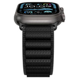 Spigen Wbf1 Remmen Til Apple Watch 8 / 9 / 10 / 11 / 12 / Se / Ultra (44 / 45 / 46 / 49 Mm) Sort