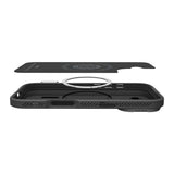 Spigen Optik Armor Mag Safe Iphone 17 Sort