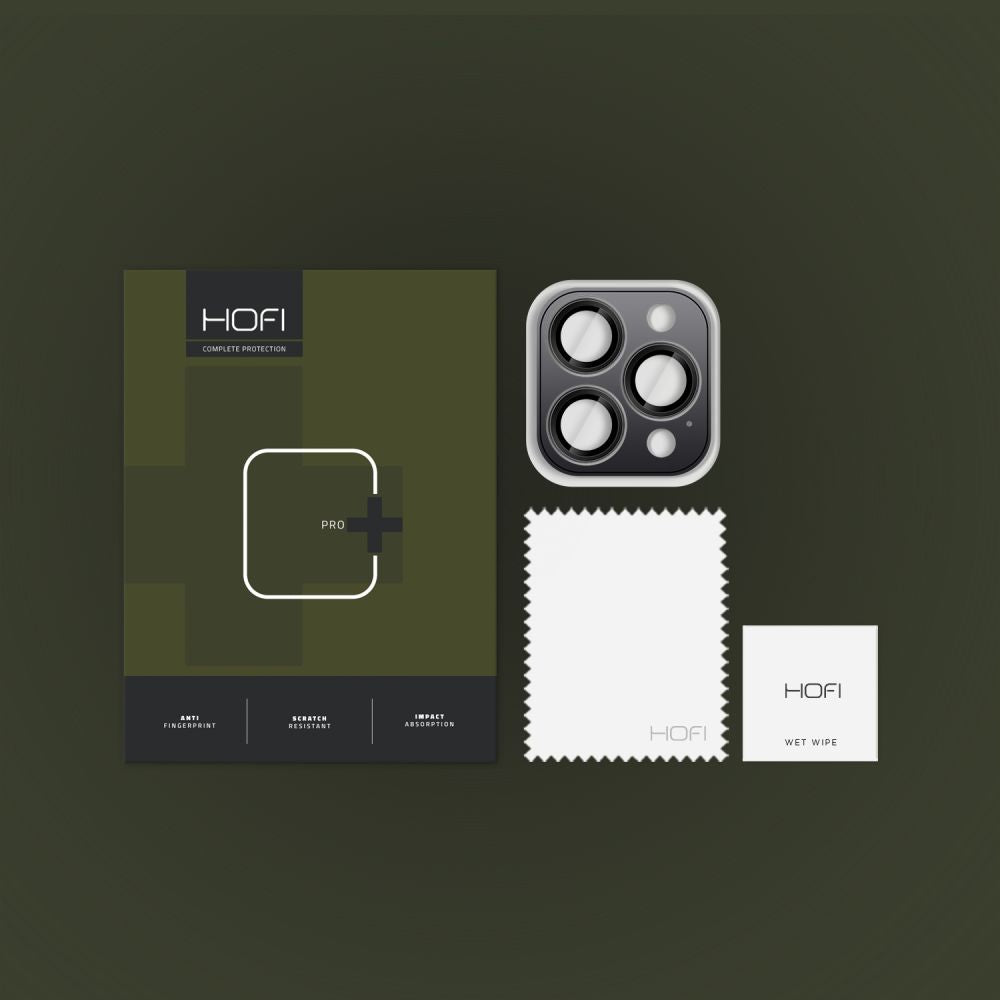Kamera Beskyttelse Hofi Camring Pro+ Iphone 16 Pro / 16 Pro Max / 17 Pro / Max Black