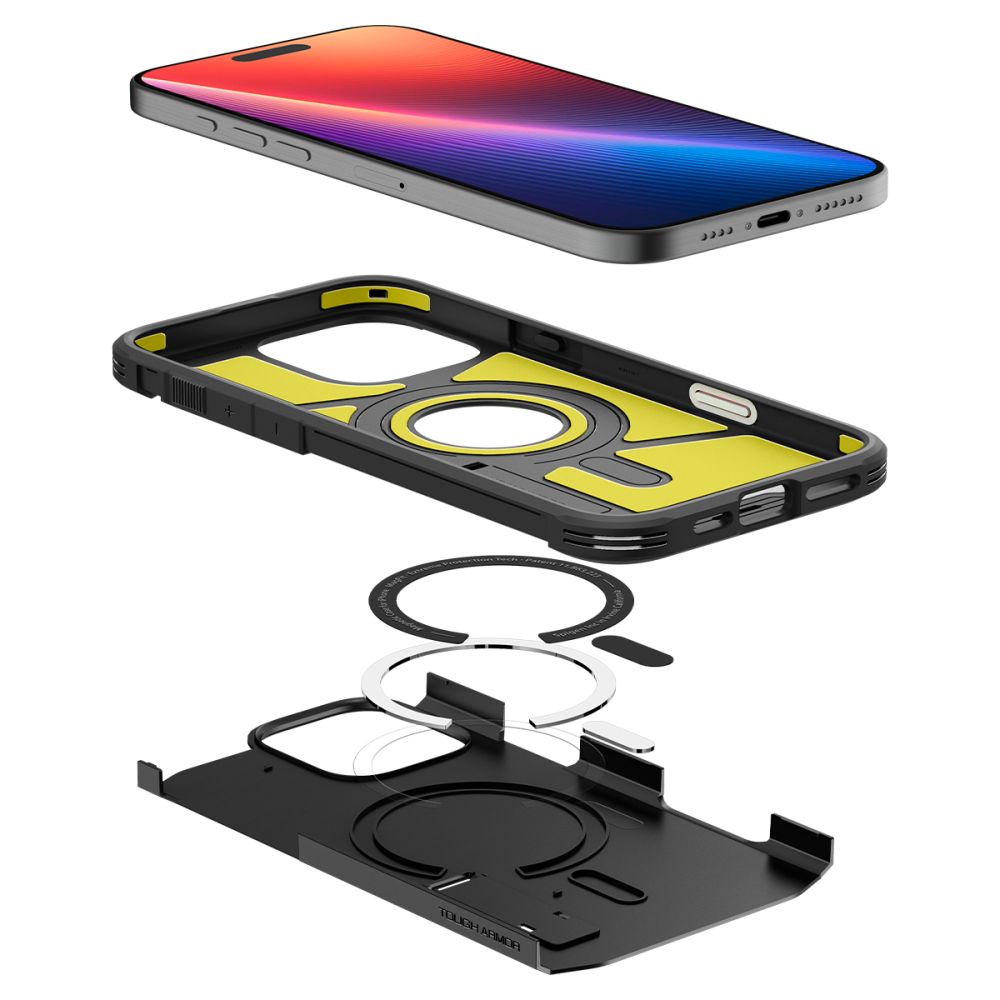 Spigen Tough Armor 'T' Mag Magsafe Iphone 16 Pro Max Sort