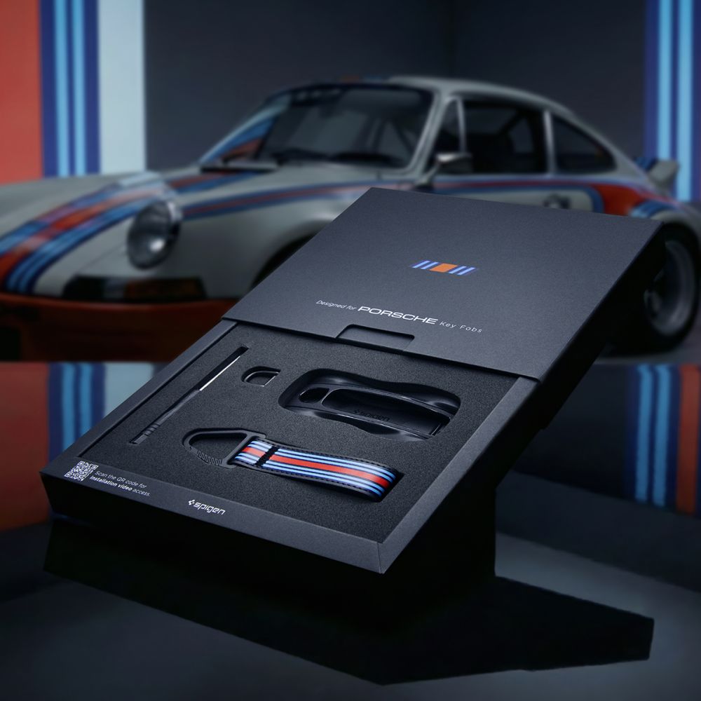 Spigen Pk100 Porsche Nøgleforsettelse Sort