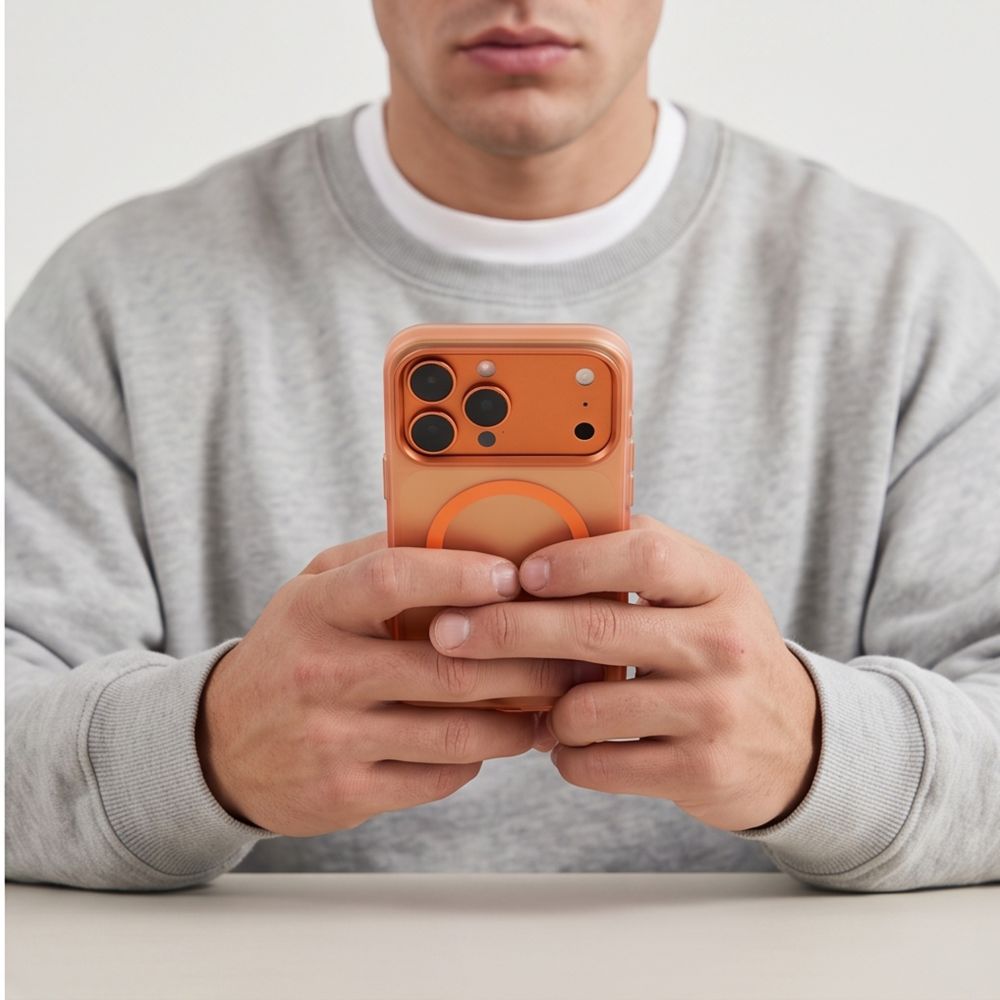Tech Protect Magzero Magsafe Iphone 17 Pro / 18 Pro Matte Cosmic Orange