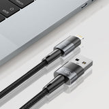 Tech Protect Ultraboost Lightning Kabel 12 W/2.4 A 200 Cm Grå
