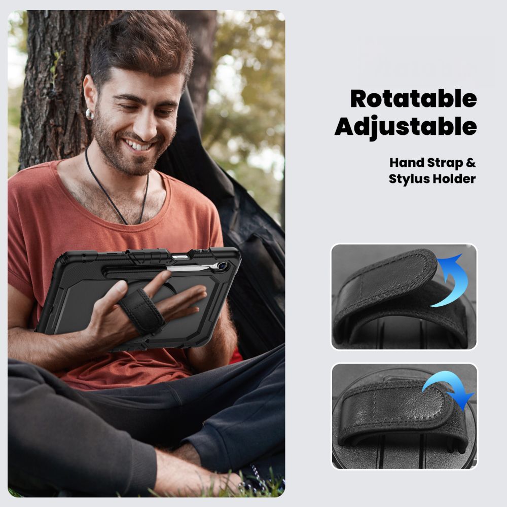Tech Protect Solid Galaxy Tab S11 11.0 X730 / X736 B Sort