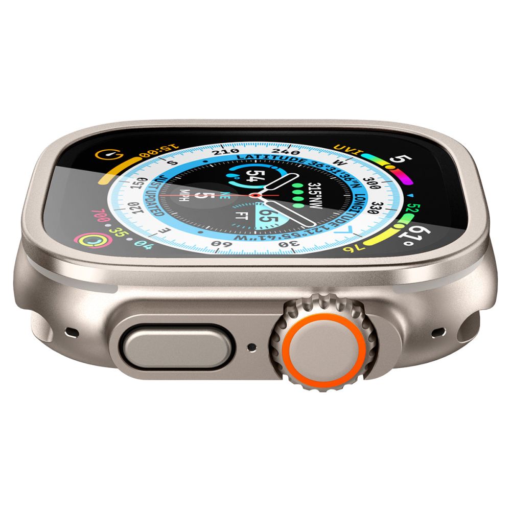Hærdet Glas Spigen Glas.Tr Slim Pro Apple Watch Ultra 1/2 (49 Mm) Titanium