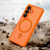 Tech Protect Magmat Magsafe Galaxy S26 Mat Orange