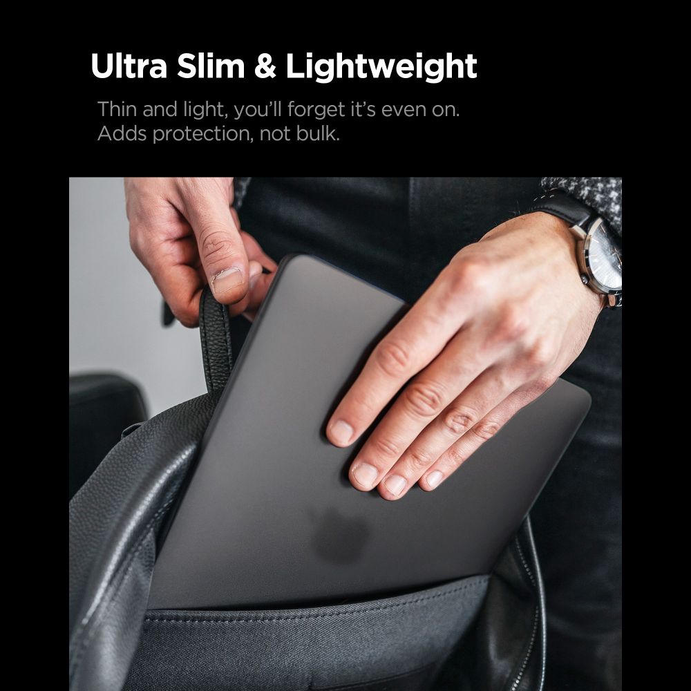 Spigen Airskin Macbook Pro 16 M1 M5 / M5 Pro / M5 Pro Max 2021 2026 Frost Sort