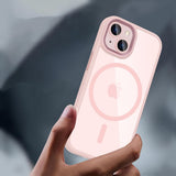 Tech Protect Magmat Magsafe Iphone 15 Pink/Klar