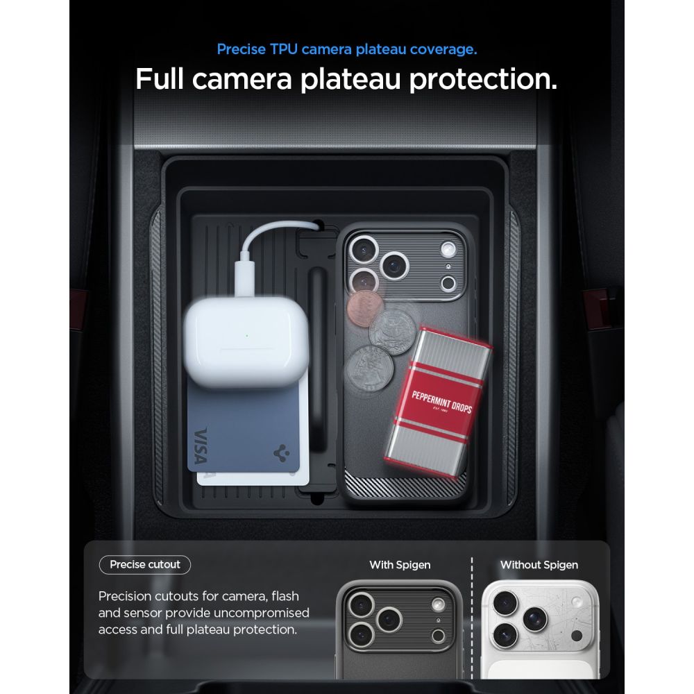 Spigen Rugged Armor Magsafe Iphone 17 Pro Max / 18 Pro Max Matsort