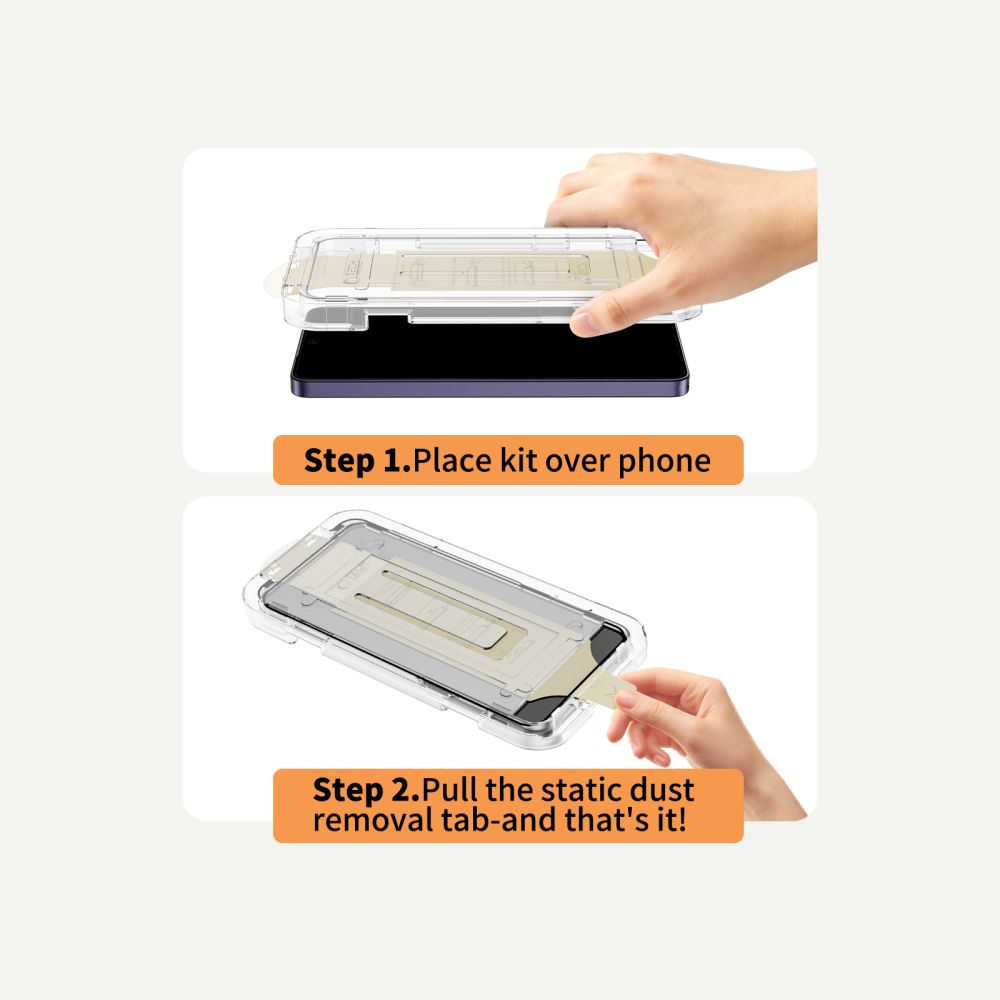 Antireflektivt Glas Antyrefleksyjne Tech Protect Quick Set Ar+ Galaxy S26 Sort