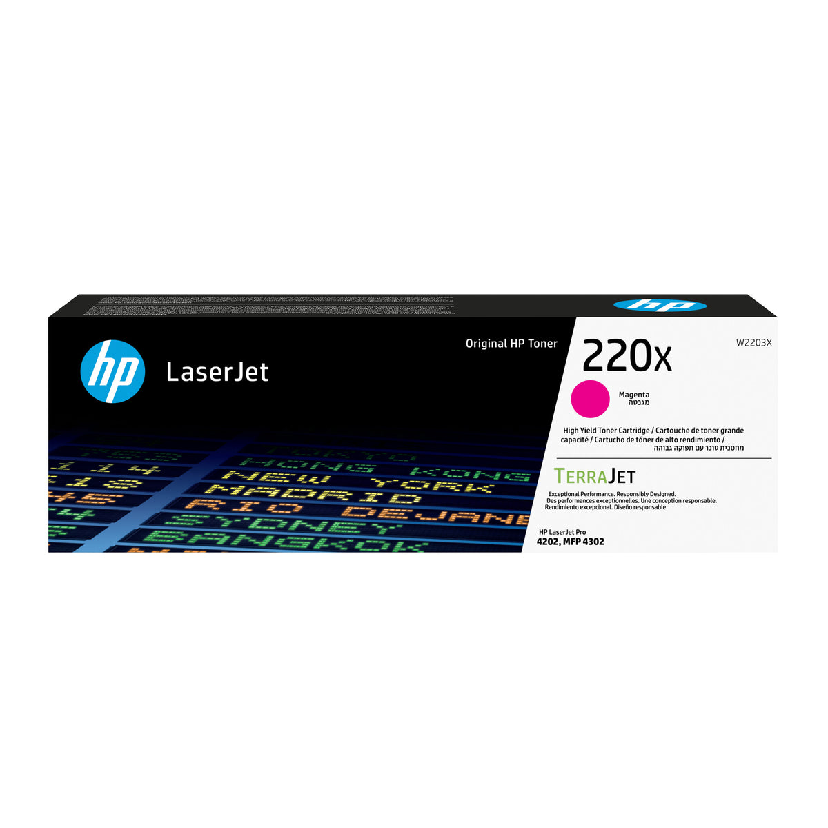 HP 220X Magenta 5500 sider Toner