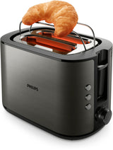 Philips Viva Collection HD2651/80 brødrister 8 2 skive(r) 1050 W Titanium