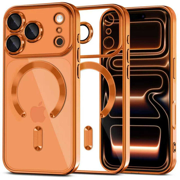 Tech-Protect 5906302334629 mobiltelefon etui 17,5 cm (6.9") Cover Orange, Transparent
