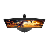AOC G4 Q25G4SR computerskærm 62,2 cm (24.5") 2560 x 1440 pixel Quad HD LED Sort, Rød
