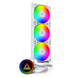 Montech LightFlow ARGB 360 Processor Alt-i-en væskekøler 12 cm Hvid 1 stk