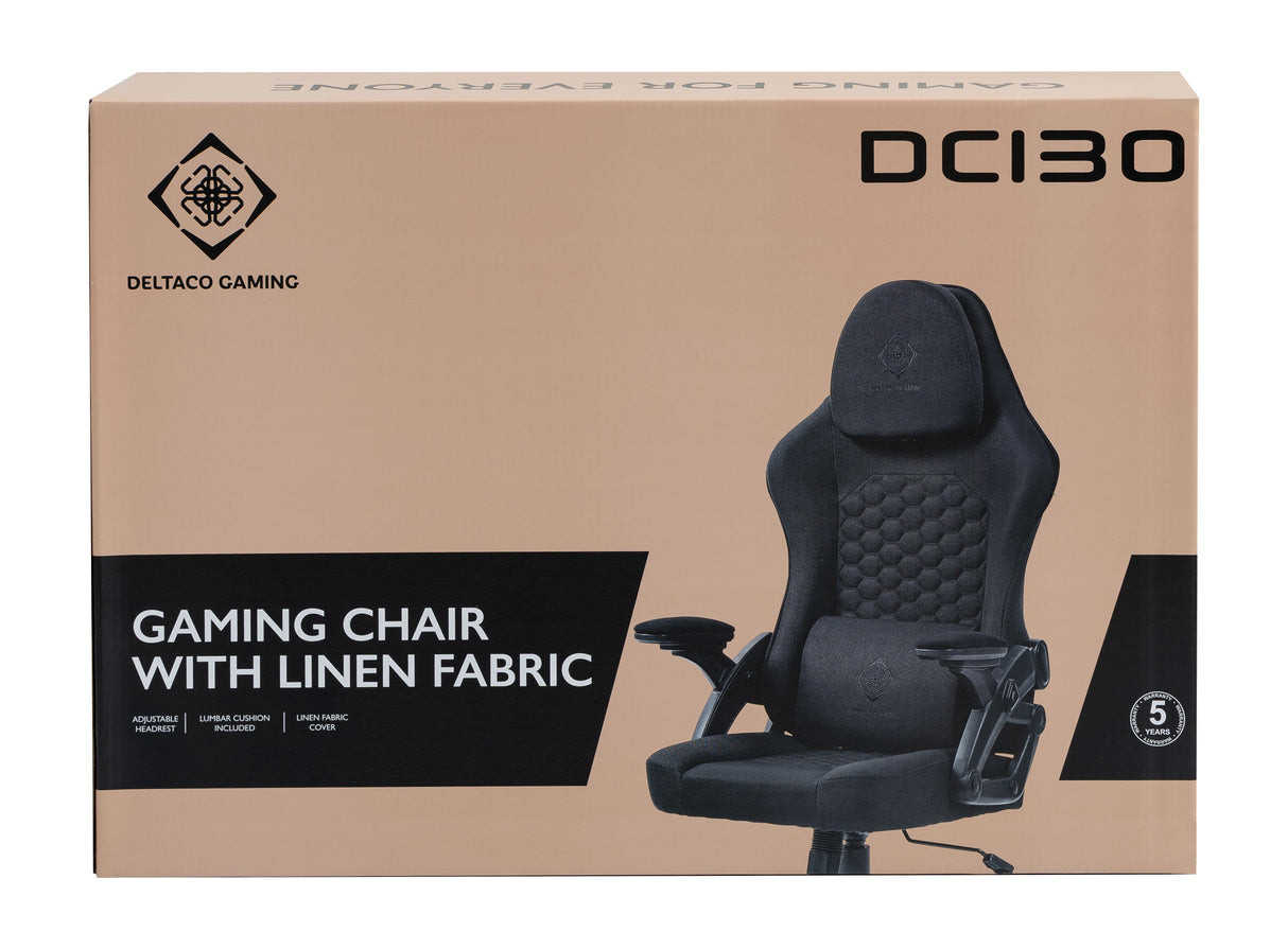Deltaco Gaming DC130 gaming chair, black