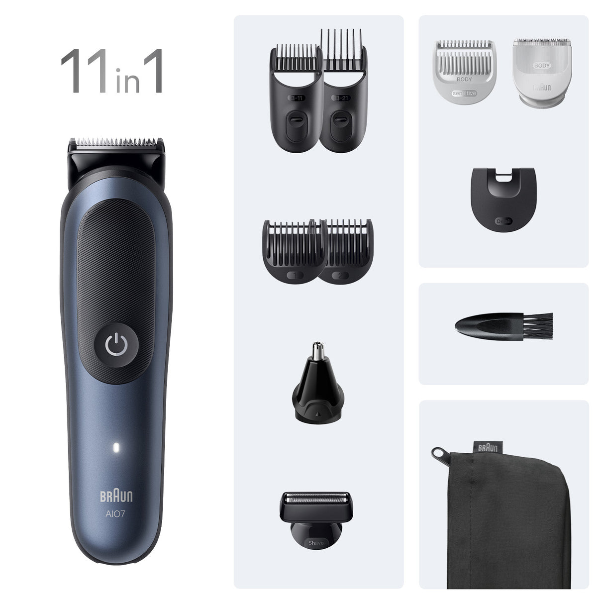 Braun AIO7540 Sort, Blå 14 Lithium-Ion (Li-Ion)