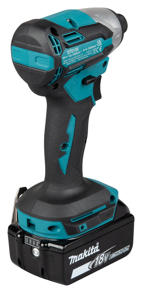 Makita DTD158Z Skruemaskine 18V Batteri og lader ikke inkluderet