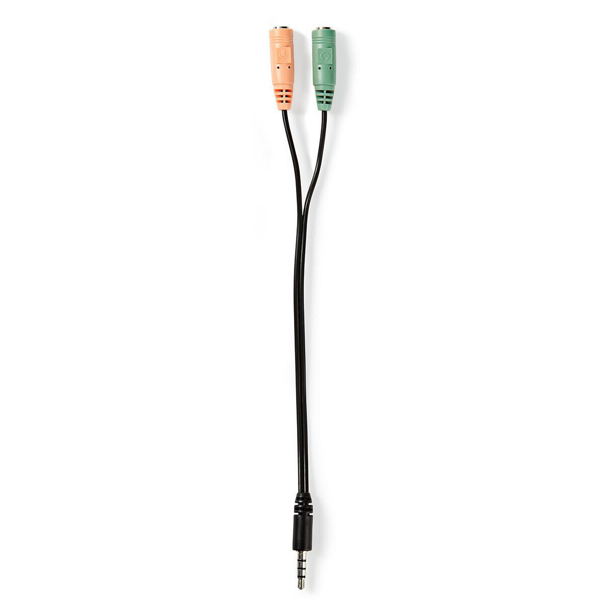 Nedis MICCJ105BK mikrofon Sort, Krom Clip-on mikrofon