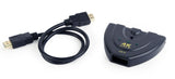 Gembird DSW-HDMI-35 interface hub Sort