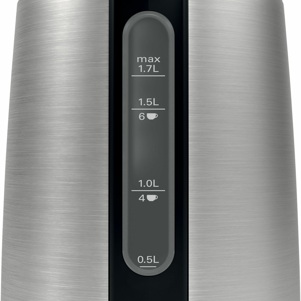 Bosch TWK3P420 elkedel 1,7 L 2400 W Sort, Rustfrit stål