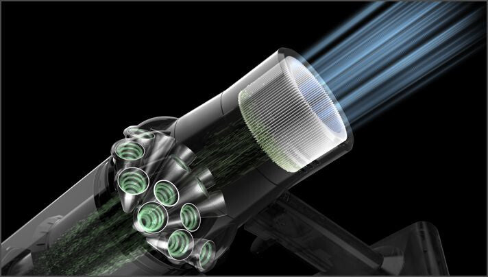 Dyson V11 Fluffy trådløs støvsuger Sølv/rød EU 476550-01