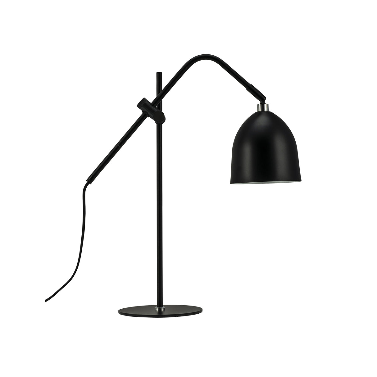 Dyberg Larsen Easton sort skrivebordslampe