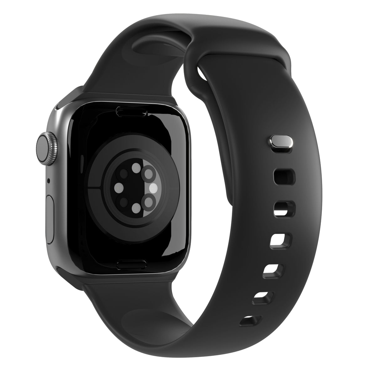 Puro Icon Silikonerem til Apple Watch 38 / 40 / 41 mm - Sort (2 stk.)